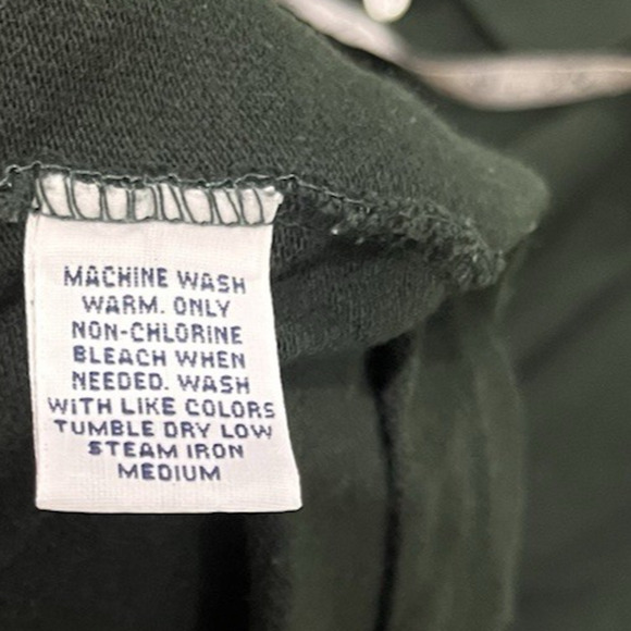 POLO by RALPH LAUREN Vintage Polo Green with RED HORSE Single Stitch Medium - Picture 7 of 7